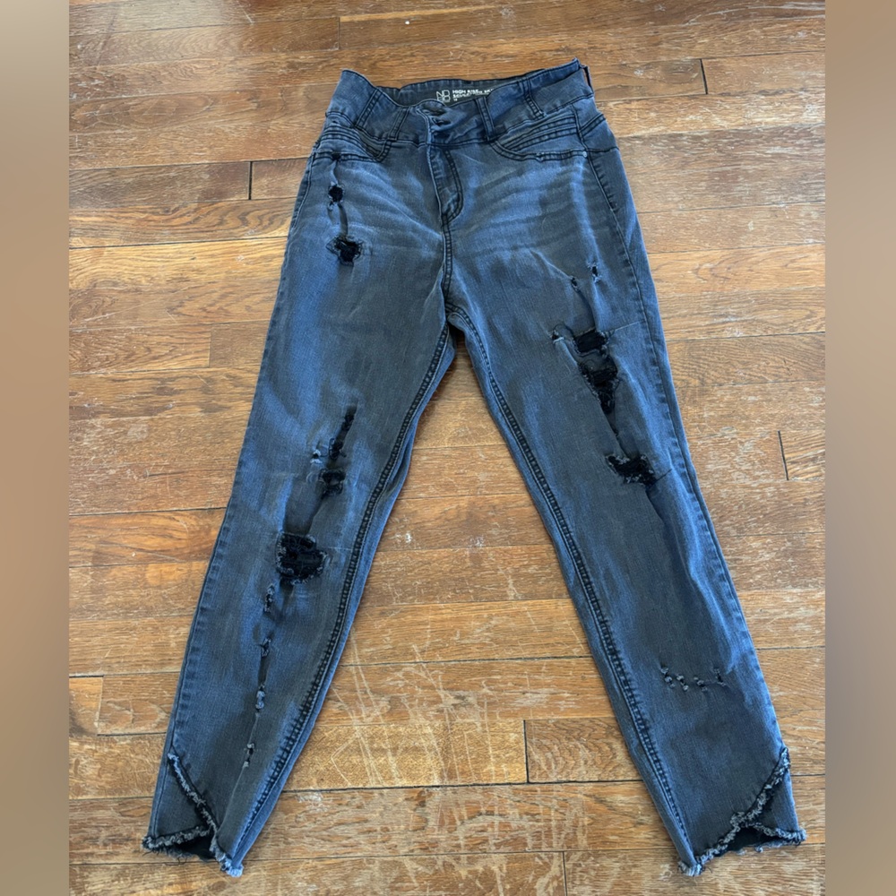 High rise skinny jeans size 15